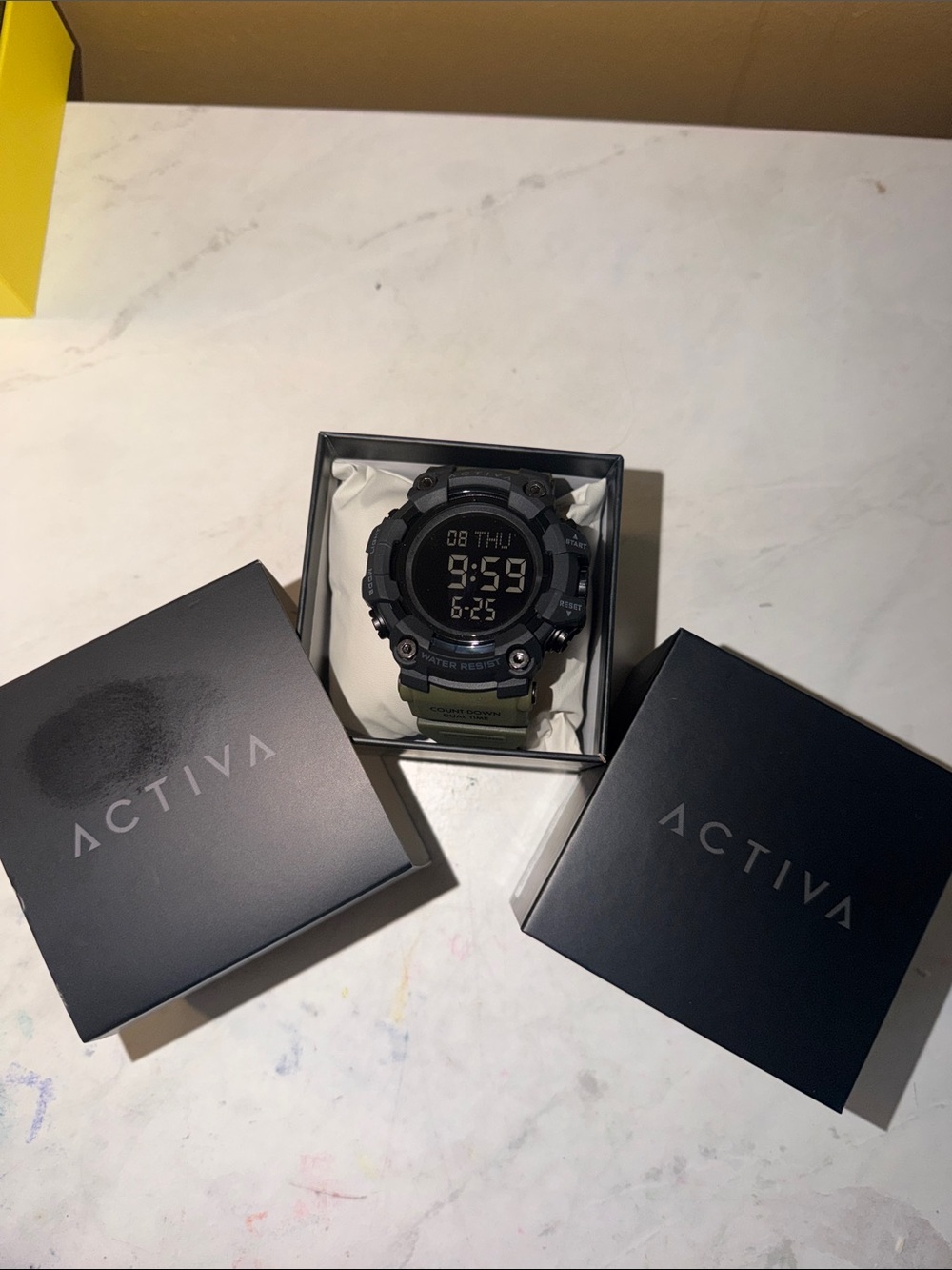 ACTIVA Digital Tactical Watch in Black